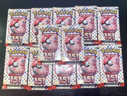 Pokemon Scarlet & Violet 151 Booster Packs Lot Of 12 Factory Sealed! - Image 1