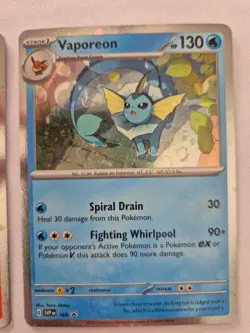 PRISMATIC EVOLUTIONS SV 169 JOLTEON SV167 FLAREON SV168 VAPOREON CARDS - Image 4