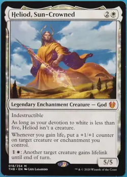 Heliod, Sun-Crowned Theros Beyond Death NM Mythic Rare CARD (520754) ABUGames - Image 1
