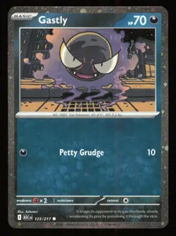 Gastly - (Cosmos Holo) 123/217 Miscellaneous Cards & Products Holo NM - Image 1