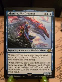MTG Alandra, Sky Dreamer Jumpstart 2022 Regular Rare NM - Image 1