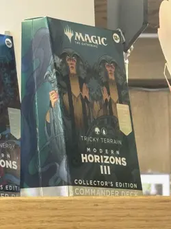 MTG - MH3 - Tricky Terrain Commander Deck - COLLECTOR'S EDITION - SEALED NEW - Image 1