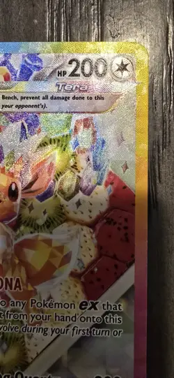 Pokemon TCG Prismatic Evolution Super Premium Collection Eevee Promo #174 MINT - Image 3