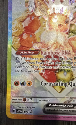 Pokemon TCG Prismatic Evolution Super Premium Collection Eevee Promo #174 MINT - Image 5