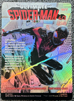 Miles Morales (0234) (Borderless) Foil - Marvel's Spider-Man (SPM) - Image 2