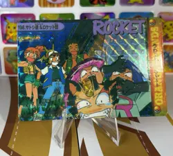 Pokemon Pikachu Sticker Rare Vintage Vending Machine Holo prism Nostalgia - Image 3