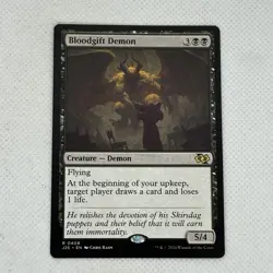 MTG J25 | Bloodgift Demon 0408 | Rare Foundations Jumpstart! - Image 1