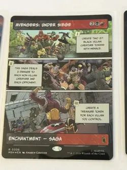 Avengers: Under Siege Borderless Showcase Marvel Super Heroes Foil 306 - Image 1