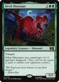 MTG Marvel Super Heroes Commander - Devil Dinosaur - Image 1