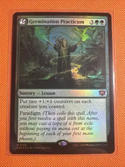 Germination Practicum Foil M 149 - MTG Secrets of Strixhaven - Image 1