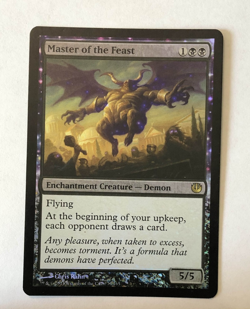 MTG Master of the Feast (Foil) - Journey Into Nyx (JOU) #75 - Magic Excellent - Image 1