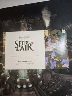 MTG Secret Lair Witch’s Familiar *FOIL* Edition​ - Image 1