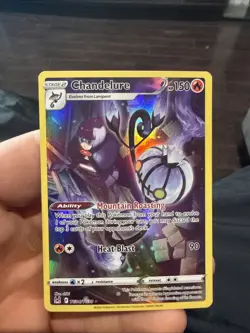 Pokemon Card TCG - Chandelure TG04 Ultra Rare Lost Origin Trainer Gallery NM - Image 1
