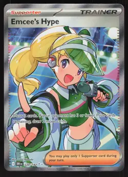 Emcee's Hype - 220/182 Ultra Rare220/182SV10: Destined RivalsNM - Image 1