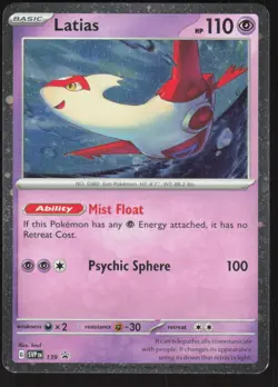 Latias - 139 (Cosmo Holo) Promo139SV: Scarlet & Violet Promo CardsNM - Image 1