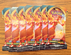 Pokemon TCG | Darkness Ablaze | Sleeved Booster Pack | Factory Sealed - LOT OF 7 - Image 2