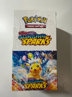 Pokemon TCG English Surging Sparks Half Booster Box Sealed Perfect - Image 1