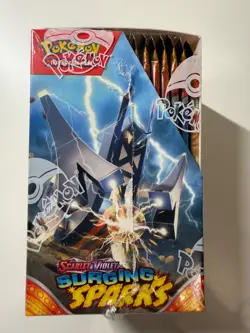 Pokemon TCG English Surging Sparks Half Booster Box Sealed Perfect - Image 4