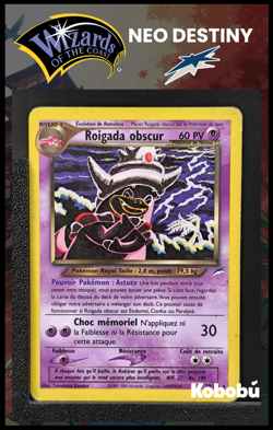 Carte Pokemon Roigada Obscur 20/105 Edition 2 Ed 2 Neo Destiny Wizards FR 2 - Image 1