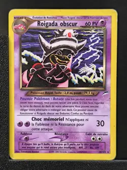 Carte Pokemon Roigada Obscur 20/105 Edition 2 Ed 2 Neo Destiny Wizards FR 2 - Image 2