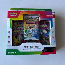 Pokemon TCG First Partner Illustration Collection Series 1 2026 New & Sealed - Image 1
