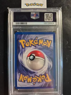 First Edition 2000 Pokemon Team Rocket 18/82 Dark Alakazam PSA Mint 9 - Image 2