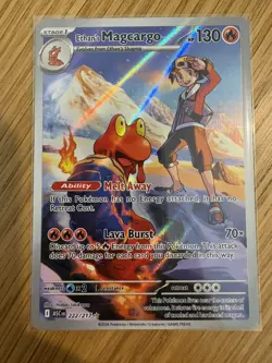 Ethan’s Magcargo 222/217 Ascended Heroes Pokemon Card - Image 1