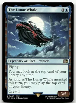 The Lunar Whale #60 (Foil) (NM) Final Fantasy FIN Magic MTG - Image 1