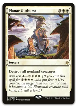 Planar Outburst #42 (NM) Battle for Zendikar BFZ Magic MTG - Image 1