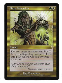 MTG Aura Mutation X1 Invasion Rare - Image 1