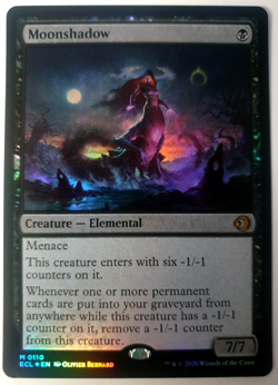 Moonshadow - FOIL - MTG Lorwyn Eclipsed - Mythic - 0110 NM - Image 1