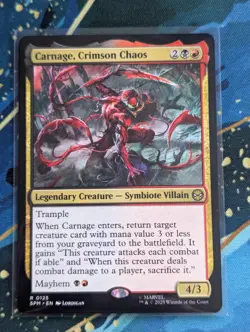MTG Carnage, Crimson Chaos - NM - Marvel Spider-Man - Image 1