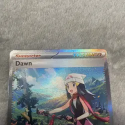 Pokemon Dawn 129/094 Full Art Holo Trainer Card English TCG - Image 2