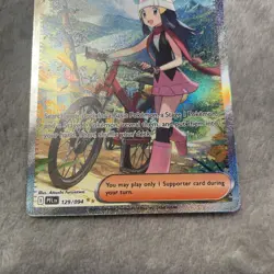 Pokemon Dawn 129/094 Full Art Holo Trainer Card English TCG - Image 3