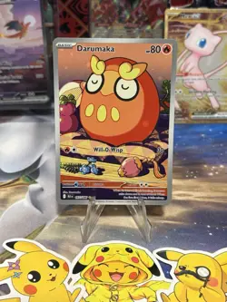 Darumaka 097/086 Black Bolt Illustration Rare Holo Pokemon Near Mint - Image 1