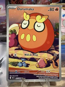 Darumaka 097/086 Black Bolt Illustration Rare Holo Pokemon Near Mint - Image 2