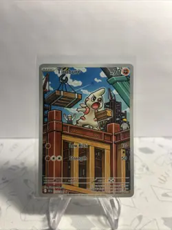 Timburr 125/086 Illustration Rare, Black Bolt, Full Art Holo, Pokemon TCG, NM - Image 1