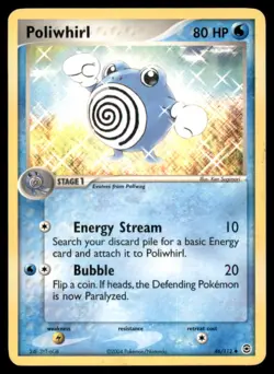 Poliwhirl 46 112 UC FireRed & LeafGreen Pokemon MP - Image 1