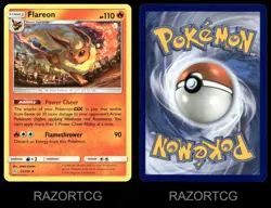 FLAREON 25/236 UC COSMIC ECLIPSE POKEMON NM/M - Image 4
