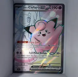 Lillie's Clefairy ex 173/159 Sv09 Holo Eng UR FA 190HP Basic EX - Image 1