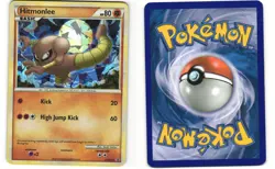Hitmonlee Cracked Ice Holo Pokemon TCG HGSS Black Star Promos HGSS25 LP - Image 3
