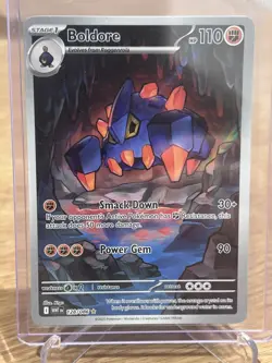 Boldore 128/086 WHITE FLARE NM Pokemon TCG - Image 1