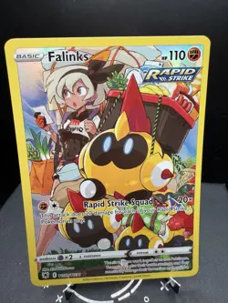 Pokemon TCG SWSH Astral Radiance Falinks TG07/TG30 Trainer Gallery Full Art NM - Image 1
