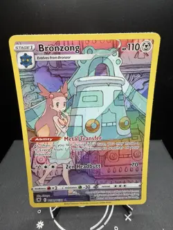 Pokemon TCG SWSH Astral Radiance Bronzong TG11/TG30 Trainer Gallery Full Art NM - Image 1