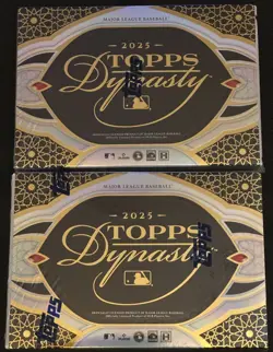 2025 Topps Dynasty Baseball Hobby Box Lot of (2) Factory Sealed Boxes NEW!! - Image 1