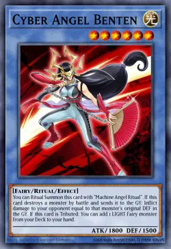 Cyber Angel Benten DLCS-EN108 1st ED NM Yu-Gi-Oh! - Image 1