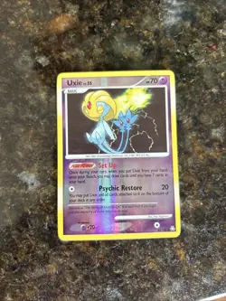 Pokemon TCG Uxie Lv.55 43/146 Reverse Holo Rare Legends Awakened Reverse NM - Image 1