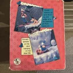 MICKEYS MOUNTAIN PATROL Disney ENESCO Vintage MUSIC CHRISTMAS Motion RARE - Image 4