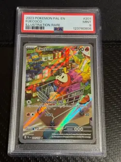 2023 POKEMON SCARLET & VIOLET PALDEA EVOLVED #201/193 FUECOCO IR PSA 9 - Image 1