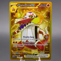 Skeledirge ex 272/193 Hyper Rare SV02: Paldea Evolved Pokemon TCG NM - Image 1